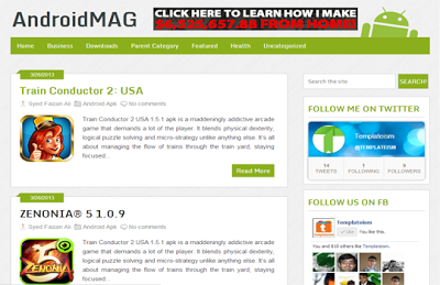 AndroidMag Blogger template