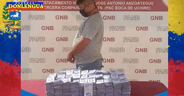 Detenido en Anzoátegui por llevar en su bolso 13.000 millones de bolívares en efectivo