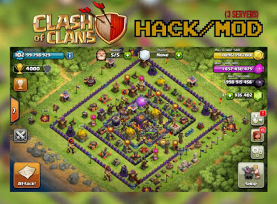  clash of clans mod hack thunderbolt