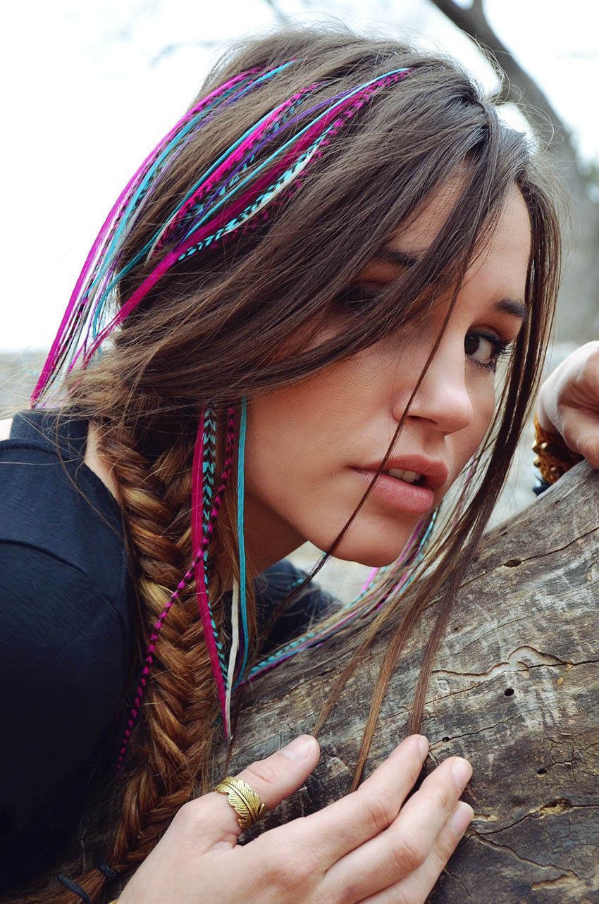 boho hairstyle idea for this fall