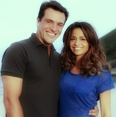 NOVELA SALVE JORGE - THEO E MORENA NA PRAIA