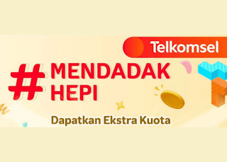 Kapan dan Berapa GB Kuota Mendadak Hepi Telkomsel bulan Maret 2024?