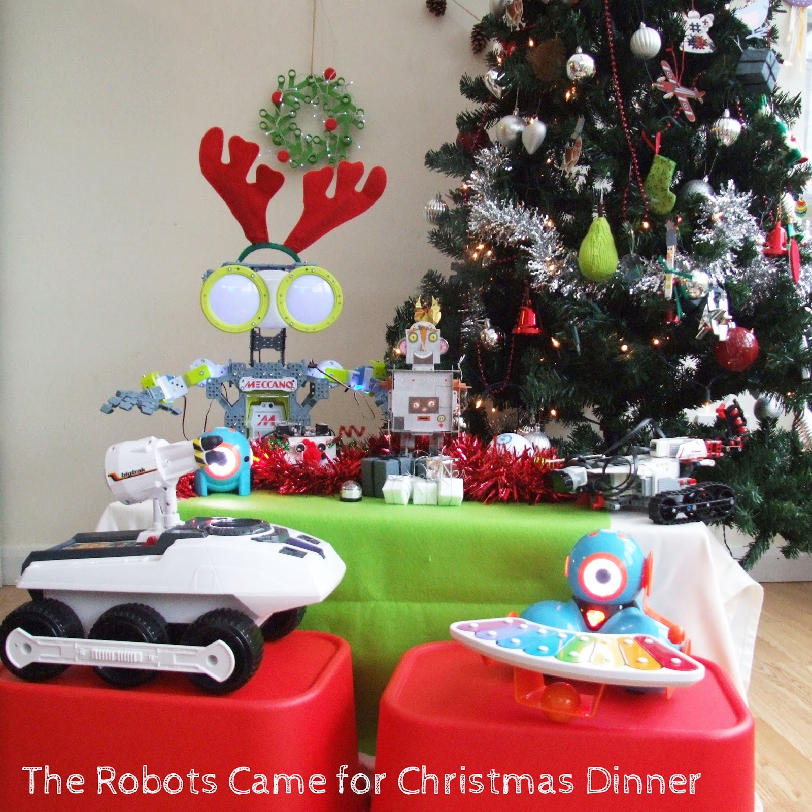 The Robots Came For Dinner On Christmas Day Project Tech Age Kids Technology For Children