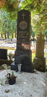 Grave of Miroslav Knight Mlikowsky De Lhota