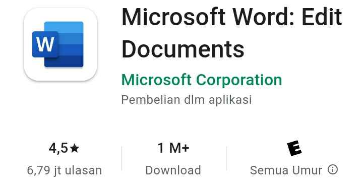 Cara Membuat Tab di Microsoft Word HP Android - Langkah #3
