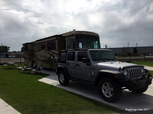 Eastpoint RV - our home for the next 4 days