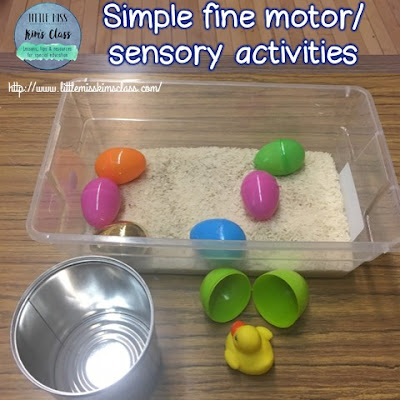 Fine Motor/ Sensory Activities for Special Education