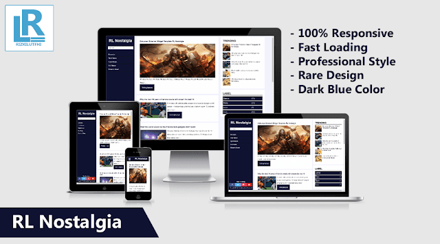 RL Nostalgia - Premium Responsive Blogger Themes