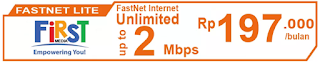 Paket Internet First Media FastNet Lite