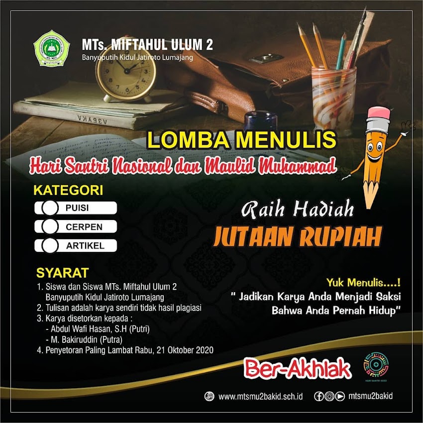 LOMBA DALAM RANGKA MENINGKATKAN KREATIFITAS SIWA