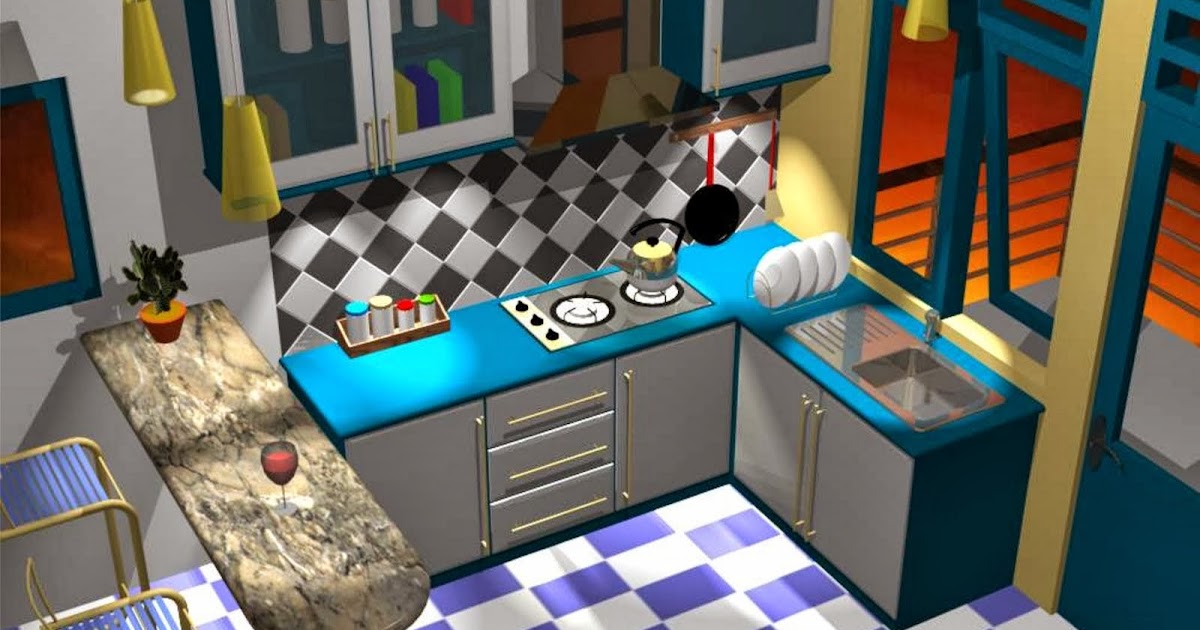 Percantik Dapur  Anda dengan Meja  Bar  Soft Anime Zone