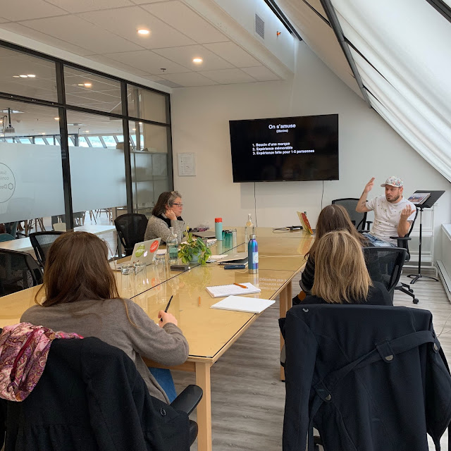 Photographie de la formation «Création d’une expérience PPT»