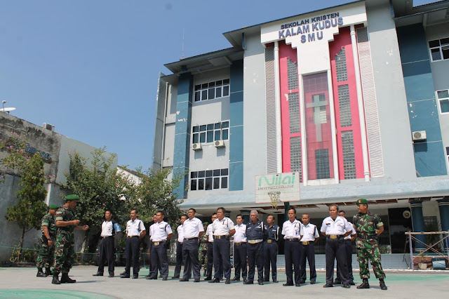 SATPAM SKKK Surakarta Ikuti Pelatihan Bela Negara