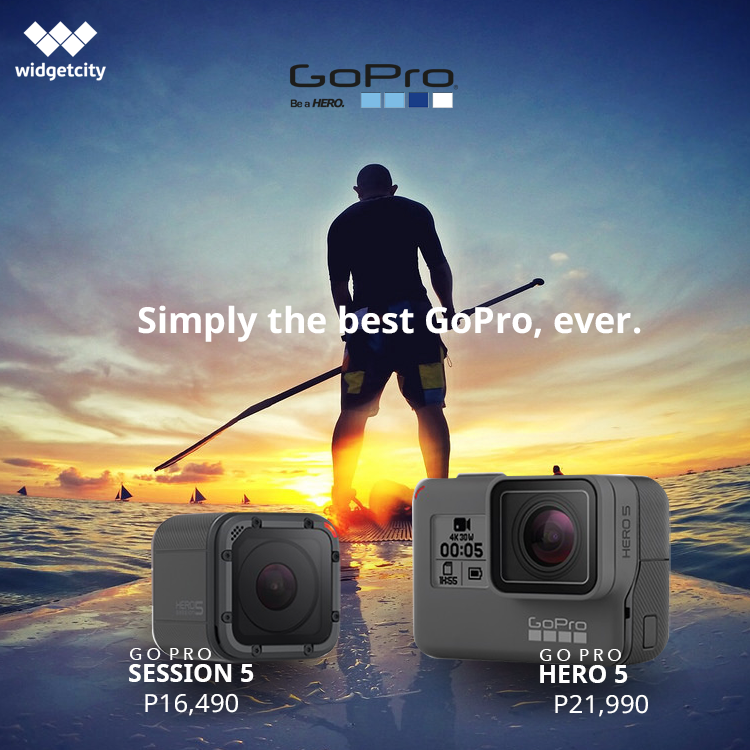 Go Pro Hero 5 and Session 5