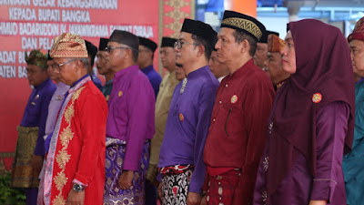 Pelantikan Pengurus MABMI Kabupaten Bangka Dihadiri Sulltan Palembang