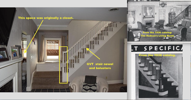 GVT Hudson interior GVT Columbia interior GVT newel and a staircase