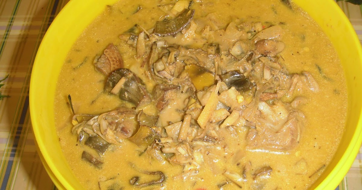 Dapur Wana: Gulai Kerisek Jantung Pisang