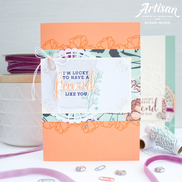 Share What You Love / Love What You Do Stamp Set by Stampin' Up! - Set of Cards by Susan Wong