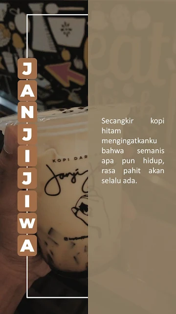 Kata-Kata Caption tentang Kopi Janji Jiwa