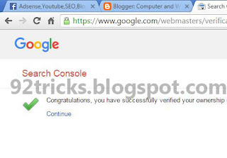 How To Verify Your website In Google Webmaster Tools