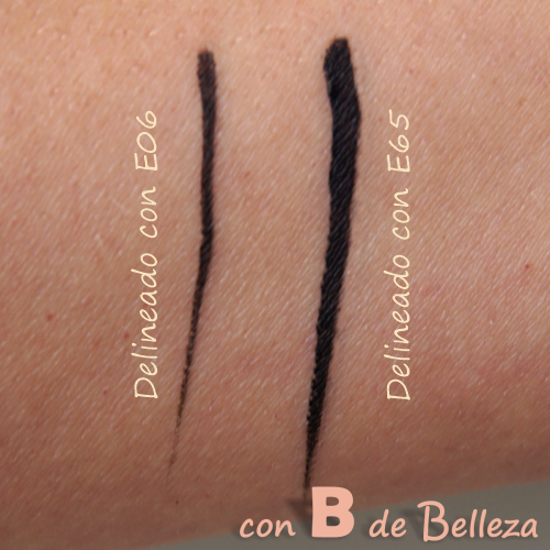 Comparacion pinceles eyeliner Sigma