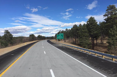 I-40 approaching Flagstaff