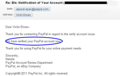 kabar dari paypal