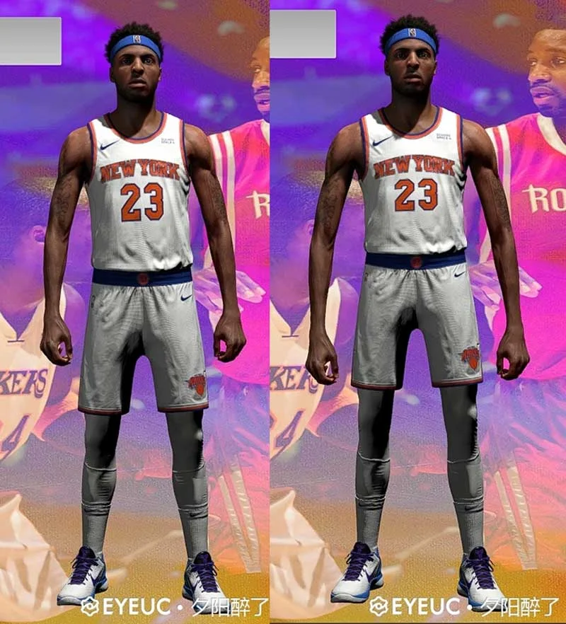 NBA 2K23 Mitchell Robinson Cyberface & Body Update