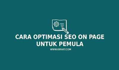 Cara Optimasi SEO On Page