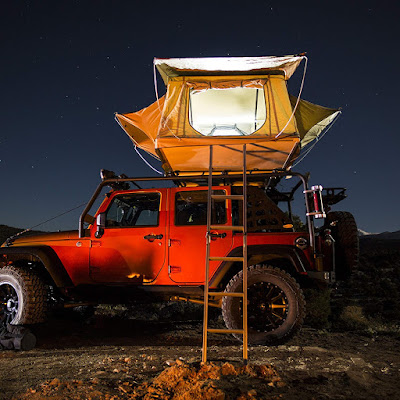 Car Top Tent Smittybilt Folded Tent, An AWESOME Camping Solution For Adventurous Overlanders