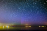 Zorza polarna nad Polską 06.05.2018 - Pierwoszyno, pomorskie. Autor: Marek Stan