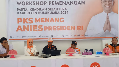 Workshop Pemenangan Partai Keadilan sejahtera Kabupaten Bulukumba 2024