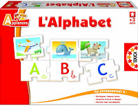 Jeu éducatif pour apprendre l'alphabet