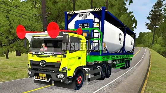 Mod Hino 500 Trailer Iso Tank