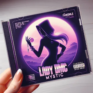 Album CD et boîtier theme - -Lady woman girl Fille femme dmc mystic