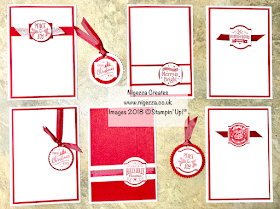 Stampin' Up! Christmas Traditions Punch Box Showcase Nigezza Creates