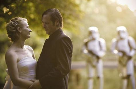 Or just settle for the stormtrooper groomsmen