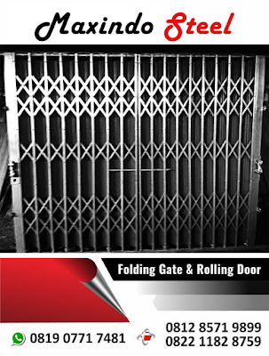 FOLDING GATE JEMBATAN BESI JAKARTA BARAT