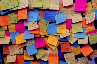 sticky notes