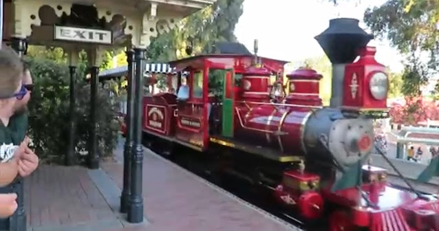 Disneyland Railroad Locomotive