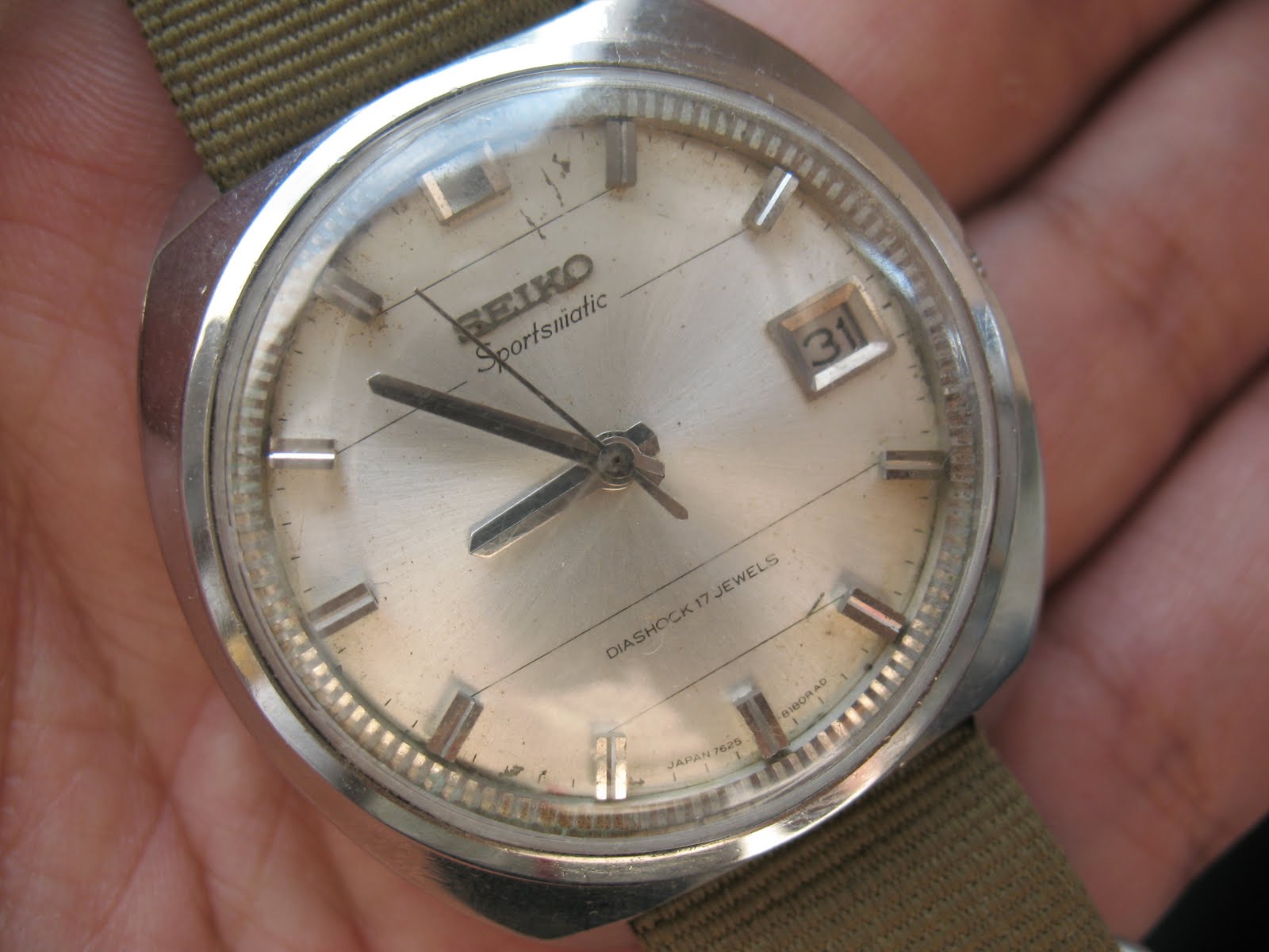Toko jam tangan antik: seiko sportsmatic (a for sale)