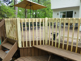 Around My House: New Deck Railing --- Ms. Toody Goo Shoes