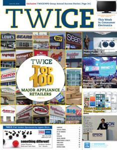 TWICE This Week In Consumer Electronics 2014-12 - June 16, 2014 | ISSN 0892-7278 | TRUE PDF | Quindicinale | Professionisti | Consumatori | Distribuzione | Elettronica | Tecnologia
TWICE is the leading brand serving the B2B needs of those in the technology and consumer electronics industries. Anchored to a 20+ times a year publication, the brand covers consumer technology through a suite of digital offerings, events and custom content including native advertising, white papers, video and webinars. Leading companies and its leaders turn to TWICE for perspective and analysis in the ever changing and fast paced environment of consumer technology. With its partner at CTA (the Consumer Technology Association), TWICE produces the Official CES Daily.
