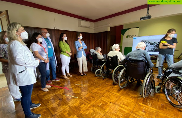 El Cabildo y La Caixa promueven un proyecto para dinamizar la actividad de las personas residentes en el Hospital de Dolores