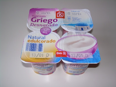 Yogur al estilo griego natural desnatado edulcorado DIA