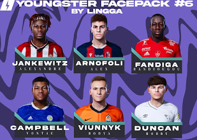 PES 2021 Youngster Facepack 6 by Lingga