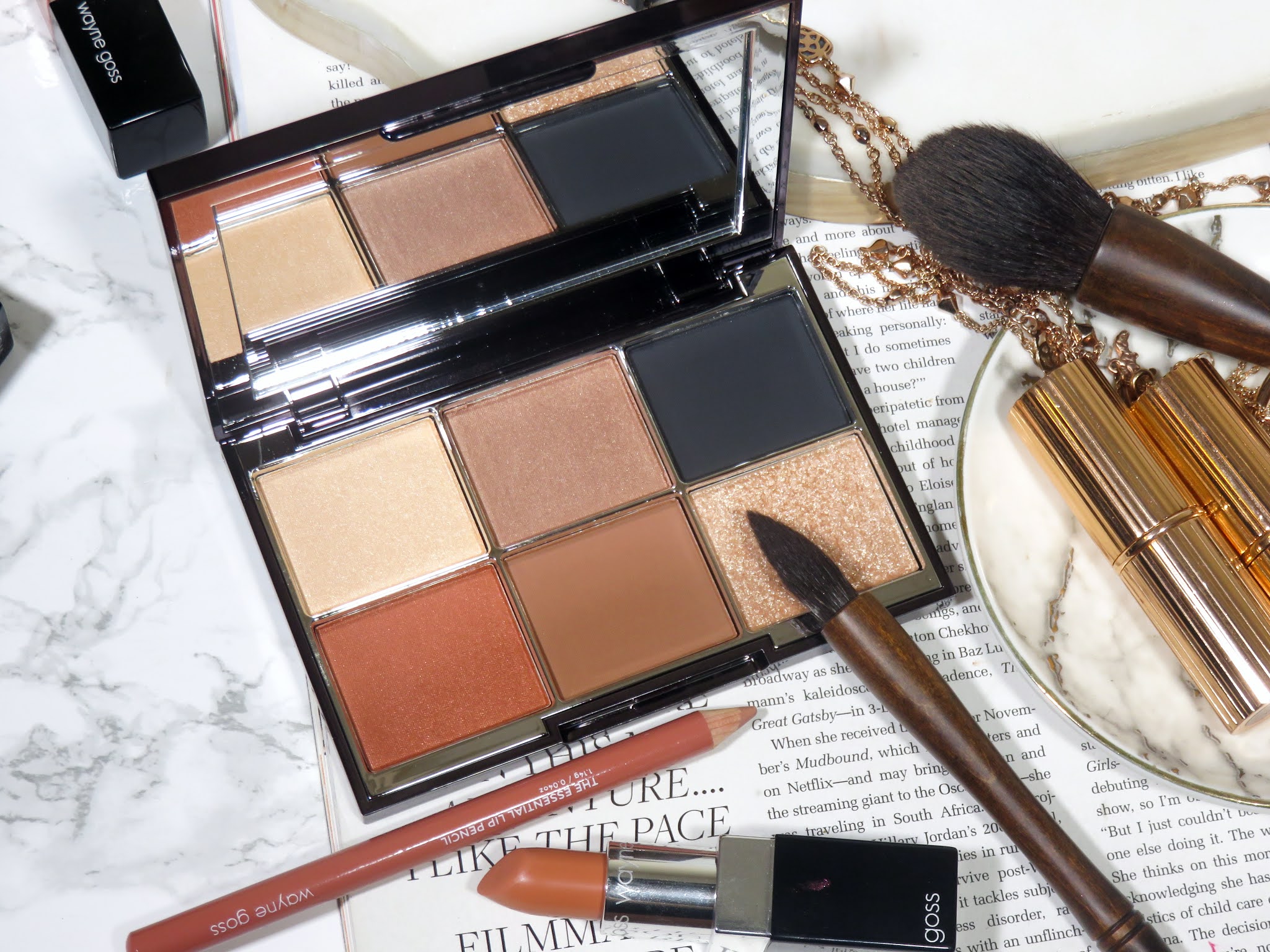 Wayne Goss The Luxury Eye Palette in Imperial Topaz Review and Swatches