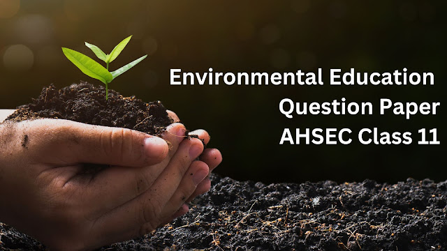 Environmental Education Question Paper 2015