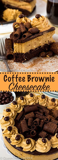 Coffee Brownìe Cheesecake