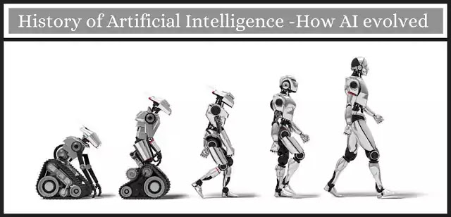 History of Artificial Intelligence: Evolution of AI and how it has progressed over time.